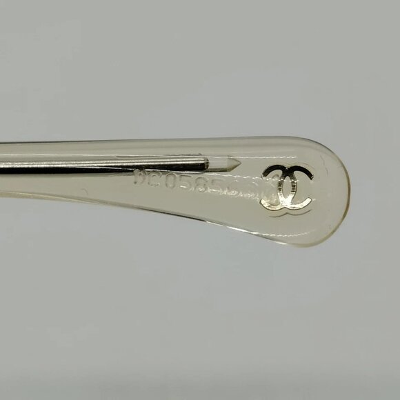 Chanel Sunglasses Women's Silver 479-050425 - Picture 7 of 9